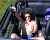 Masturbation im Auto