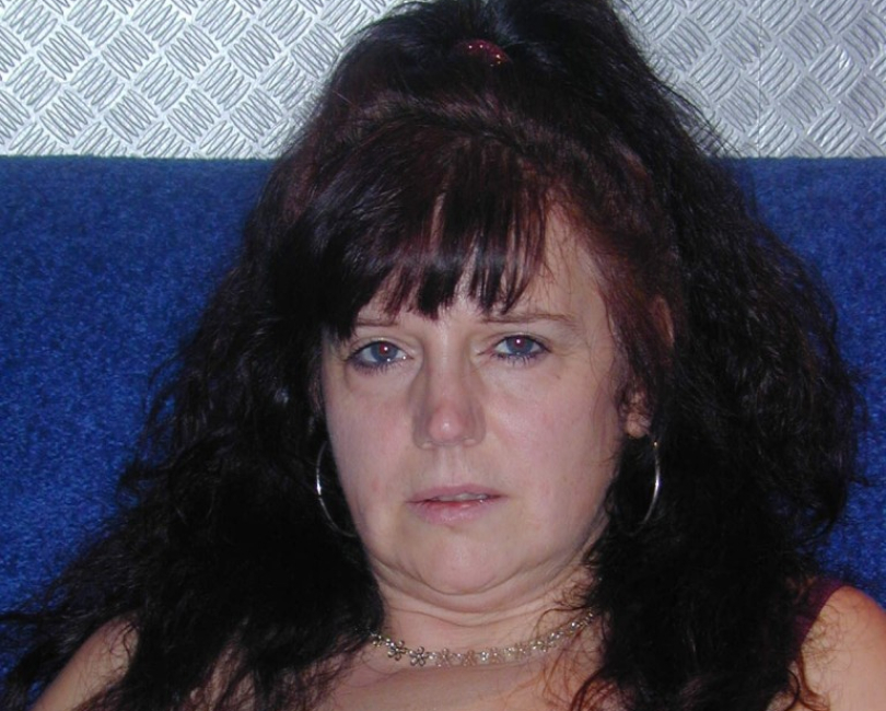 Dicke Frau privat fotografiert