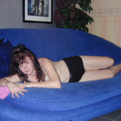 Dicke Frau privat fotografiert
