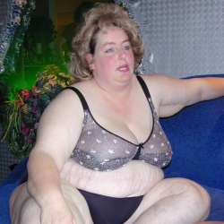 Richtig fette Frau