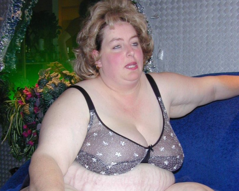 Richtig fette Frau