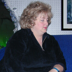 Richtig fette Frau
