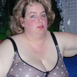 Richtig fette Frau