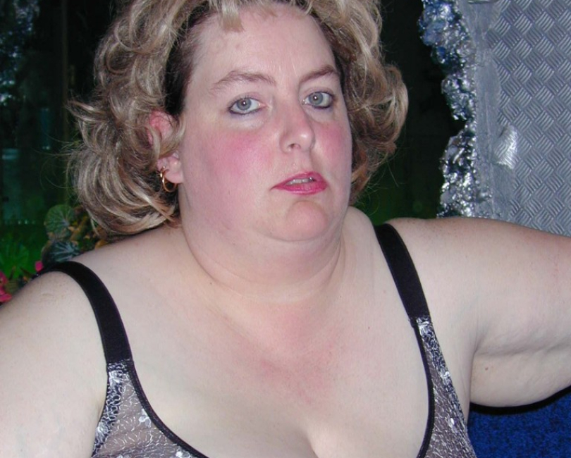 Richtig fette Frau