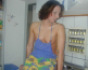Geile Hausfrau in knapper Sch�rze!