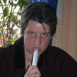 Nacktbilder: Ilka mit Kerze!