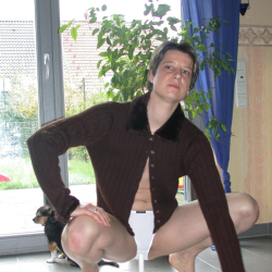 Nacktbilder: Ilka mit Kerze!