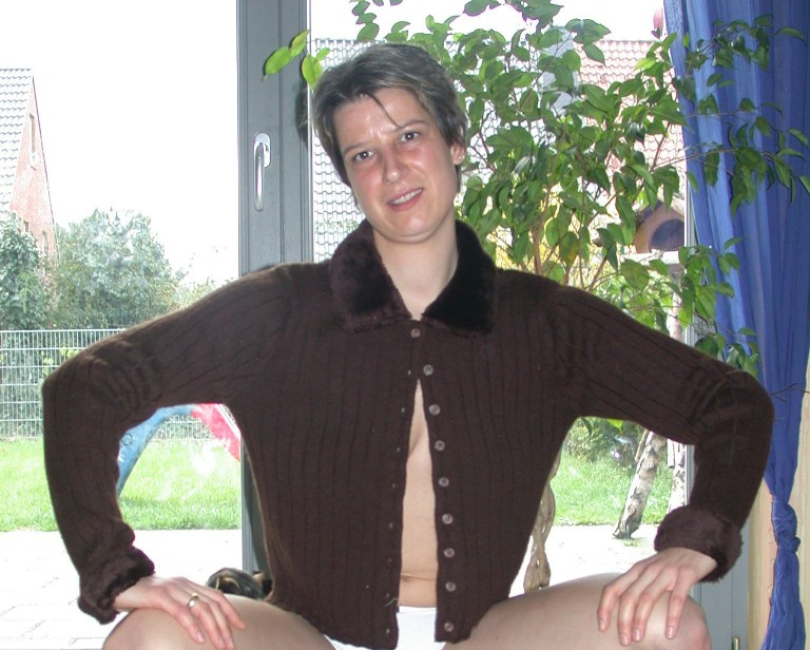 Nacktbilder: Ilka mit Kerze!