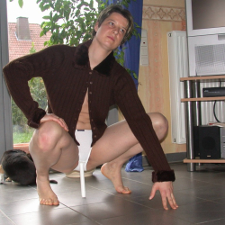 Nacktbilder: Ilka mit Kerze!