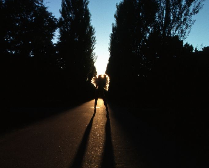 Sexy Girl im Engelskost�m