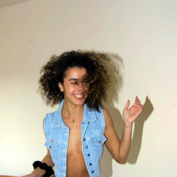 S��es Afro Girl-ganz privat!