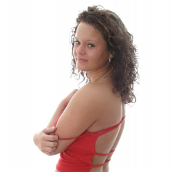 Amateurgirl mit dicken Titten und Locken ;) 