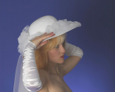Virginies Sexfotos im Brautkost�m
