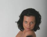 Geile Nacktfotos - Brunette Frau mit Arschgeweih