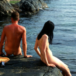 Sex zu dritt am Strand