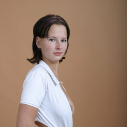 Sexy Frau mit gro�en Br�sten